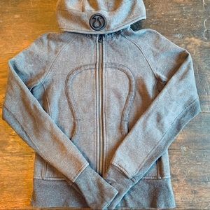 lululemon gray scuba hoodie